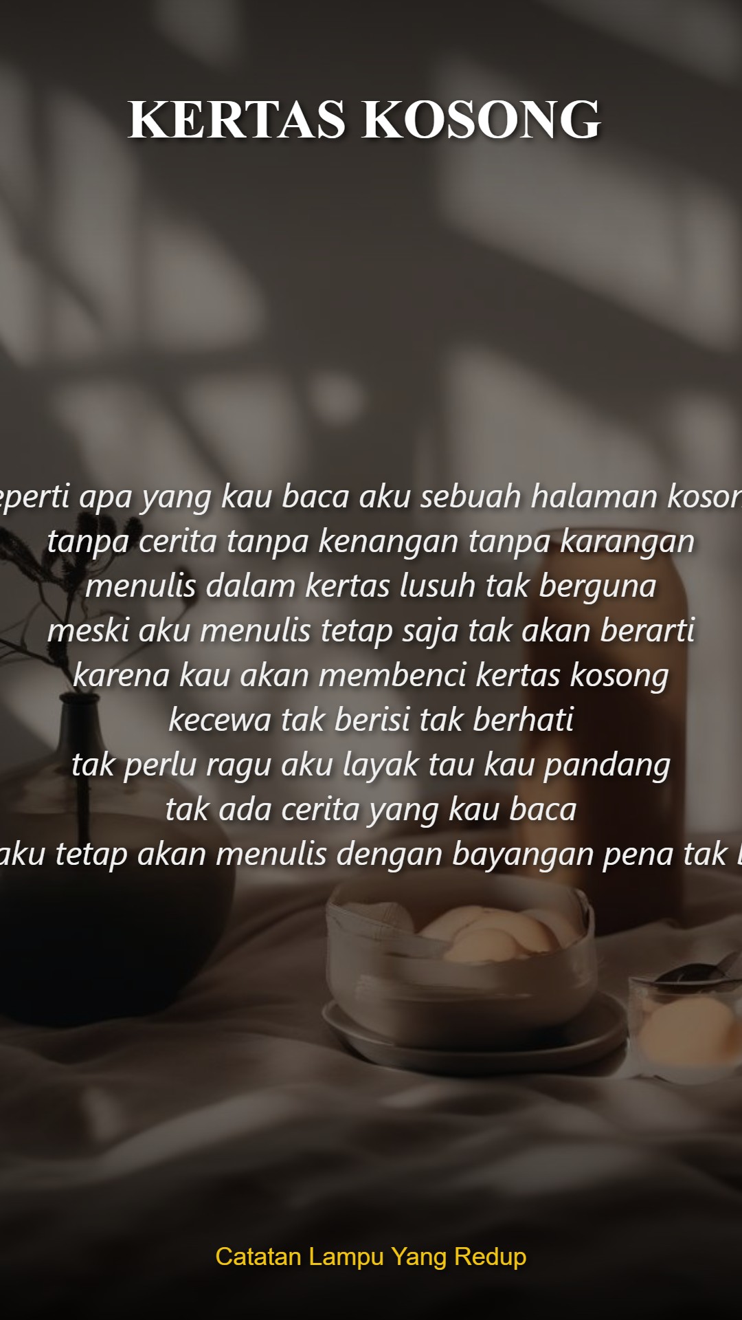 KERTAS KOSONG